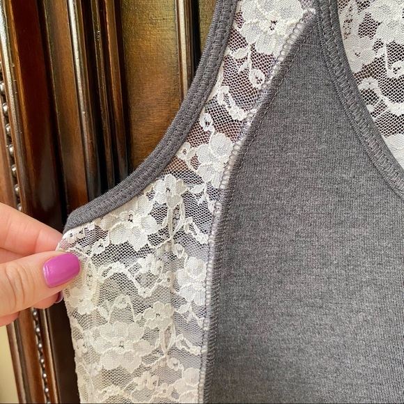 Express Lace Racerback Tank | XS - Picture 2 of 5